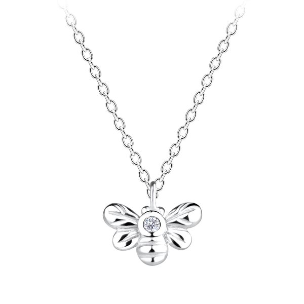 Bee collection – Ruby Folk sterling silver and natural diamond