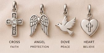 Faith Collection – Grace – sterling silver charm designs